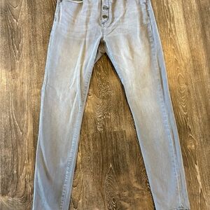 Women’s Light Gray Slim Jeans